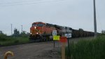 BN 9670 & BNSF 5722 loaded coal train